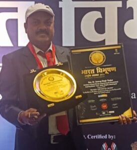 डॉ. अनुराग सिंह ठाकुर को राष्ट्रीय सम्मान, पर्यावरण मुहिम को मिली नई पहचान 