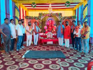 रायगढ़ लोकसभा सांसद राधेश्याम राठिया पहुंचे छाल , विजयदशमी महोत्सव समिति ने किया भव्य स्वागत